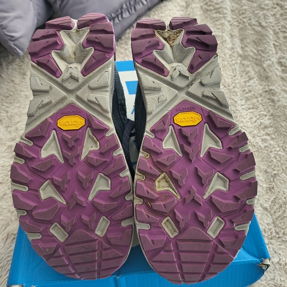 Hoka Women's Anacapa Breeze Sneakers in Blue and Pink - Picture 2 of 11